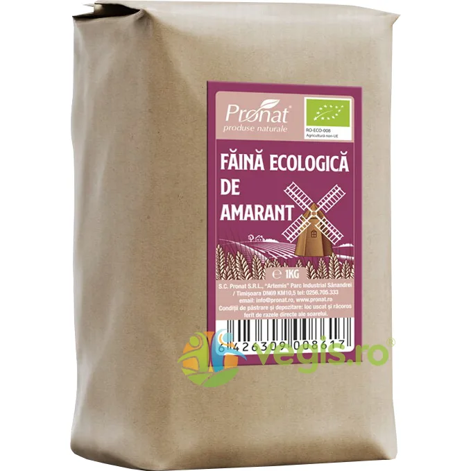 Faina de Amarant Ecologica/Bio 1kg PRONAT — preț și oferte