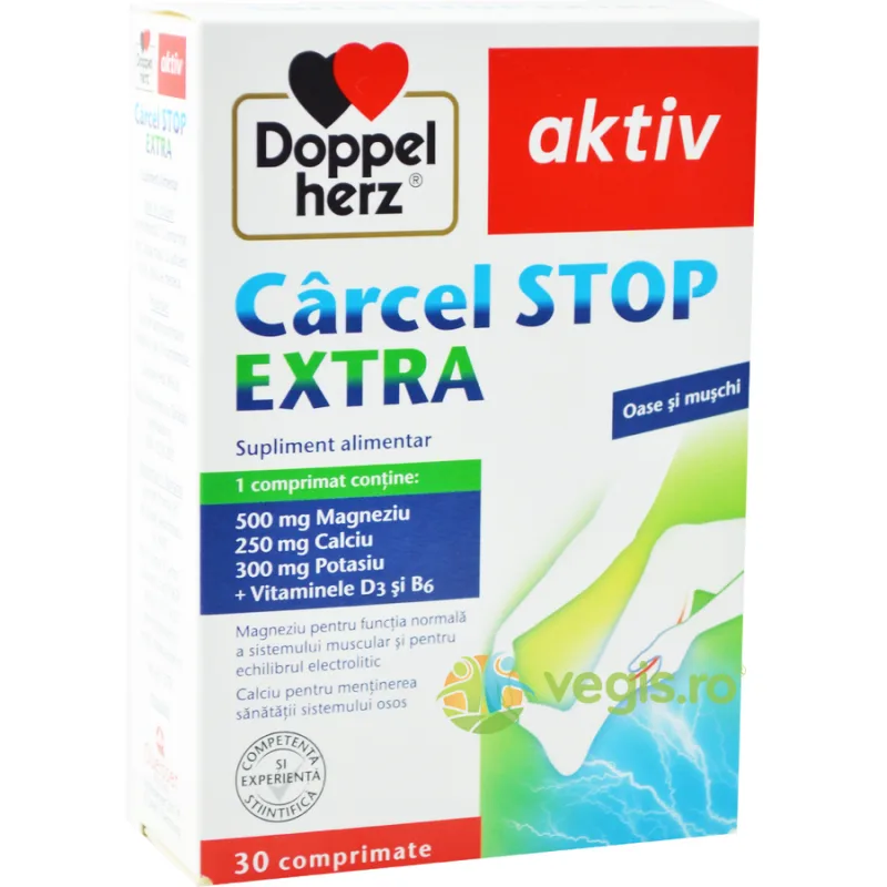 Carcel Stop Extra Aktiv 30cpr DOPPELHERZ — preț și oferte