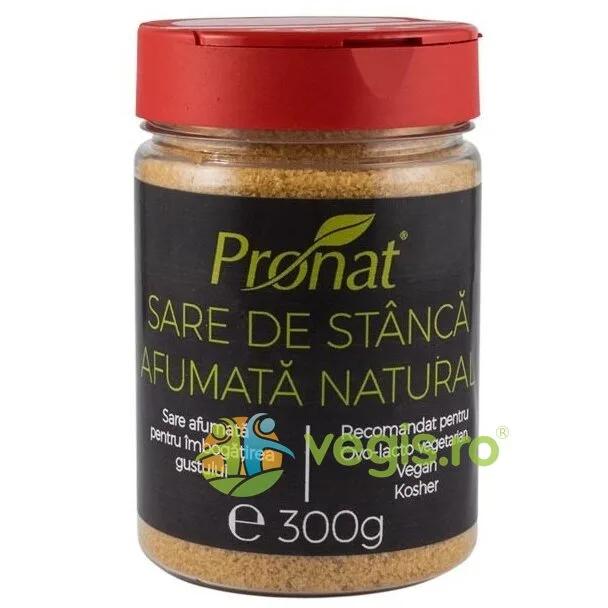 Sare de Stanca Afumata Natural 300g PRONAT — preț și oferte