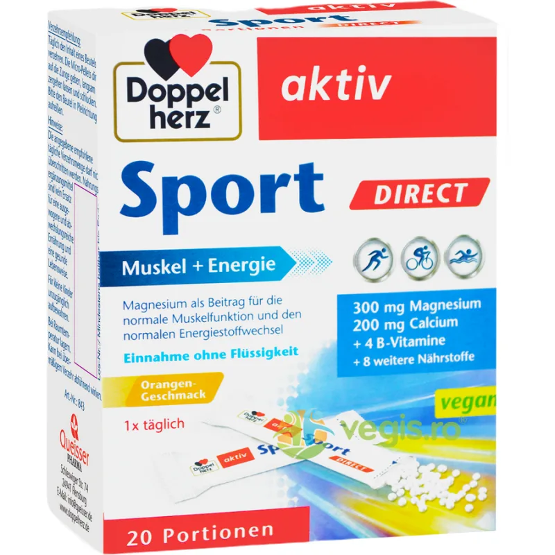 Vitamine si Minerale pentru Muschi si Energie Sport Direct 20dz DOPPELHERZ — preț și oferte