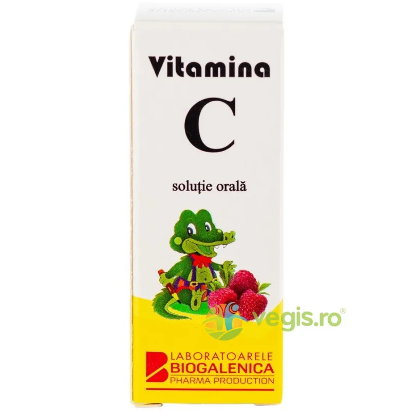 Vitamina C Solutie Orala 10ml Biogalenica — preț și oferte