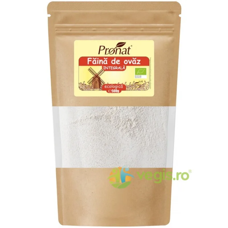 Faina Integrala de Ovaz Ecologica/Bio 500g PRONAT — preț și oferte