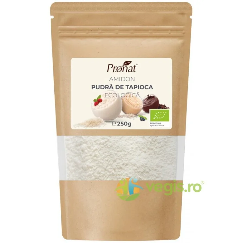 Amidon Pudra de Tapioca Ecologic/Bio 250g PRONAT — preț și oferte
