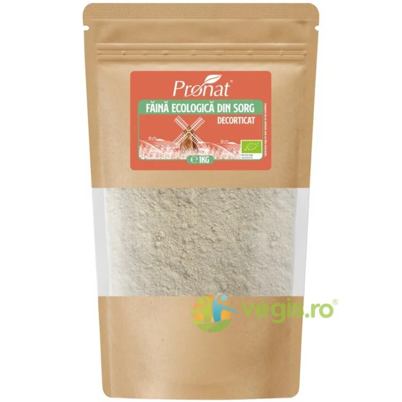 Faina din Sorg Decorticat Ecologica/Bio 1kg PRONAT — preț și oferte