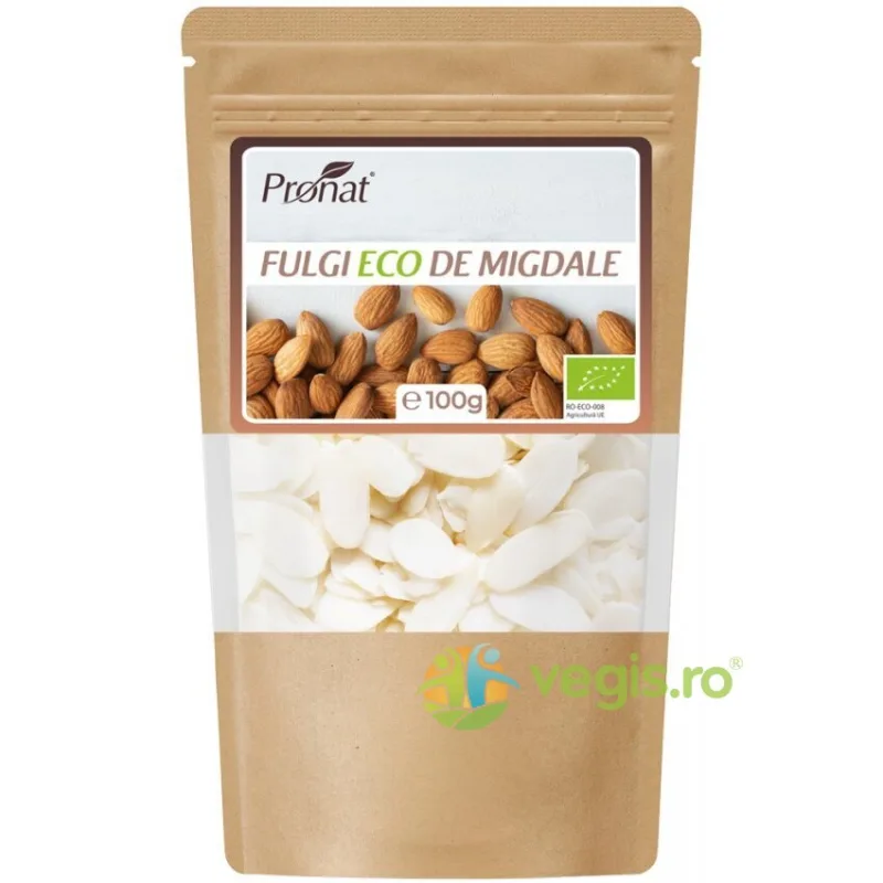 Fulgi de Migdale Ecologici/Bio 100g PRONAT — preț și oferte