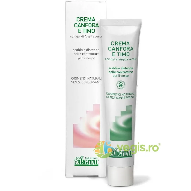 Crema cu Namol Camfor si Cimbru Impotriva Durerilor 50ml — preț și oferte