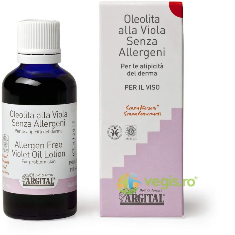Ulei de Violete Ecologic/Bio 50ml ARGITAL — preț și oferte