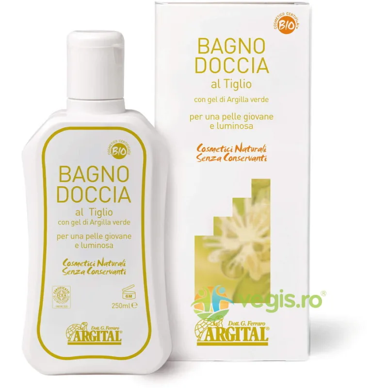 Gel de Dus cu Flori de Tei Bio 250ml ARGITAL — preț și oferte