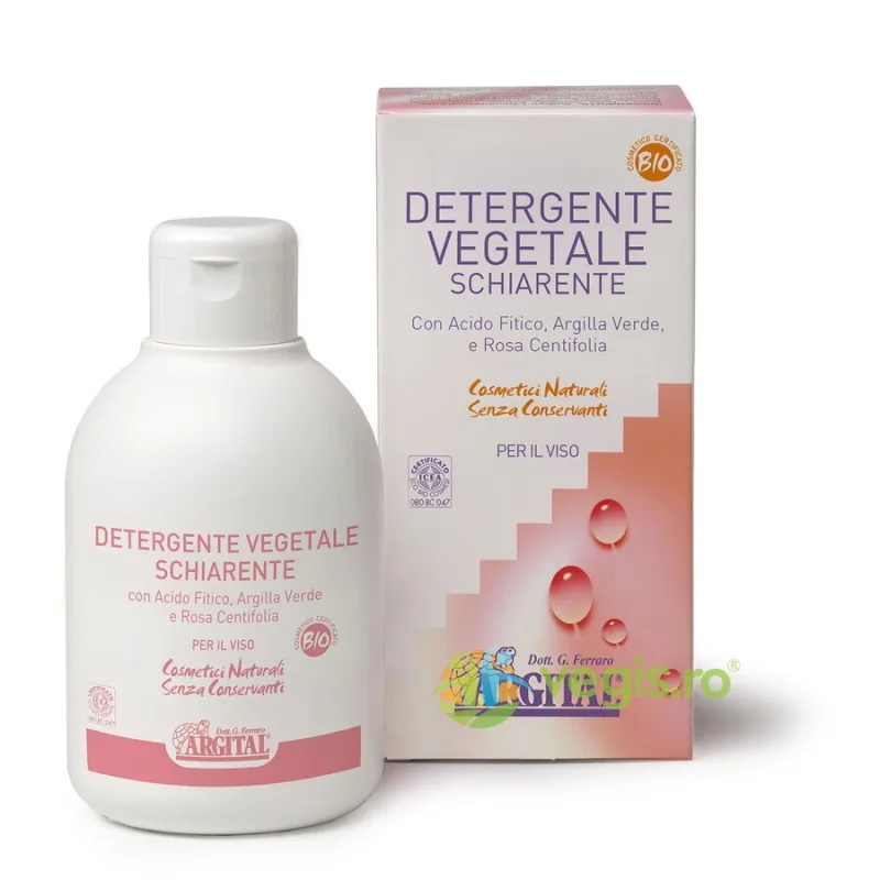 Sapun Vegetal pentru Curatarea si Albirea Tenului Bio 250ml ARGITAL — preț și oferte