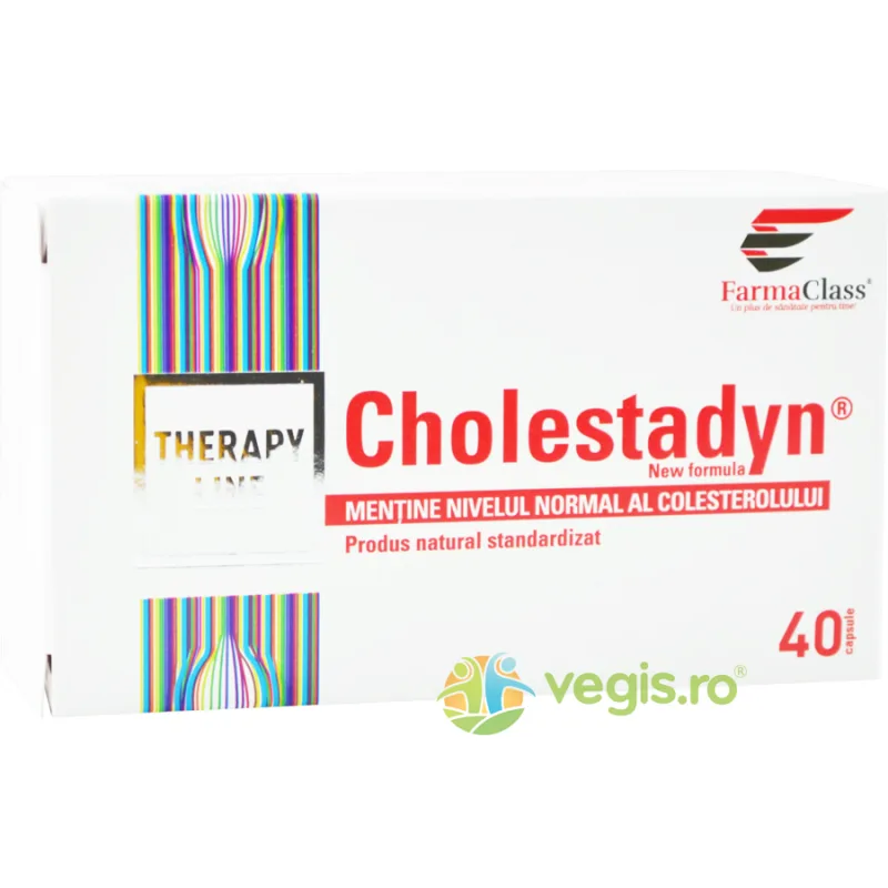 Cholestadyn New Formula 40cps Farmaclass — preț și oferte