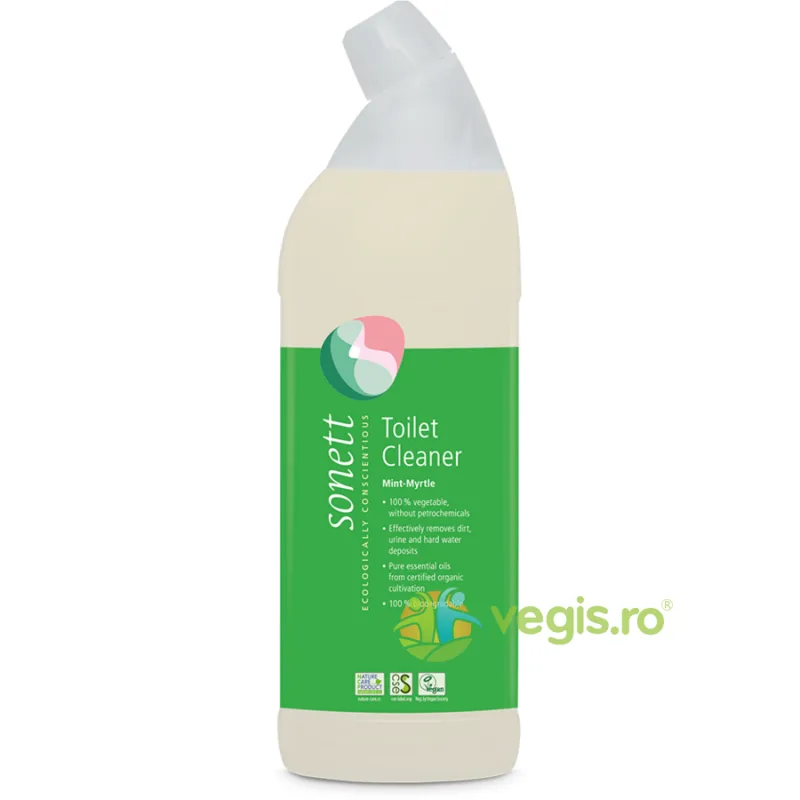 Detergent pentru Toaleta cu Menta si Mirt Ecologic/Bio 750ml SONETT — preț și oferte