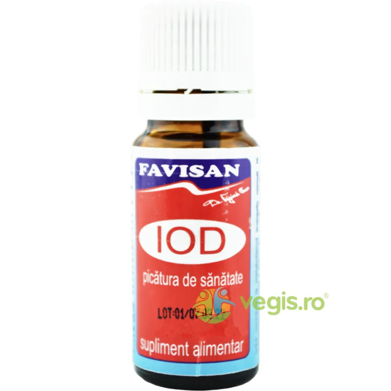 Iod 10ml Favisan — preț și oferte