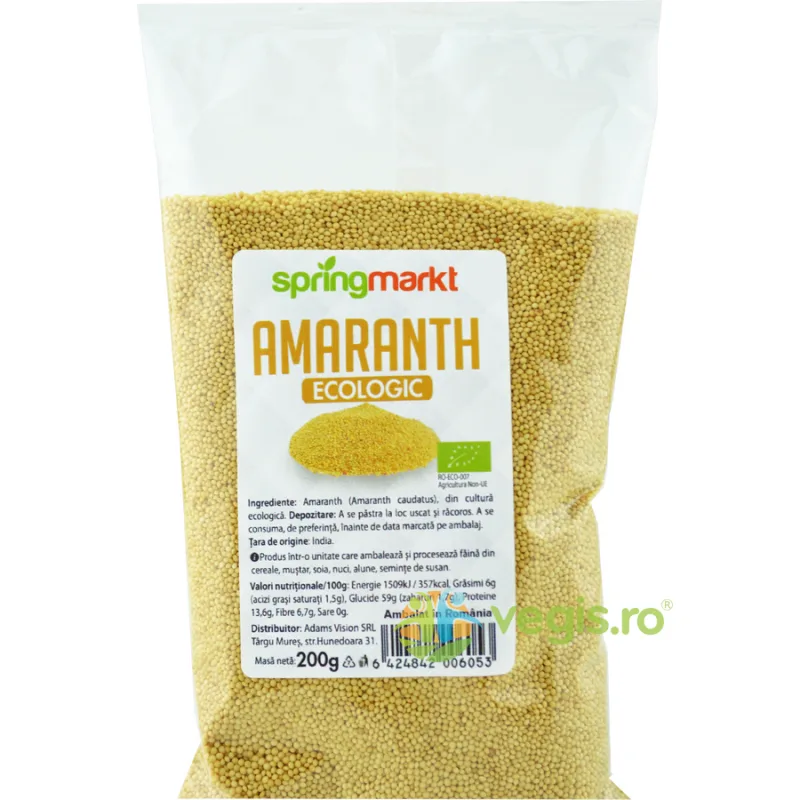 Amarant Ecologic/Bio 200g springmarkt — preț și oferte