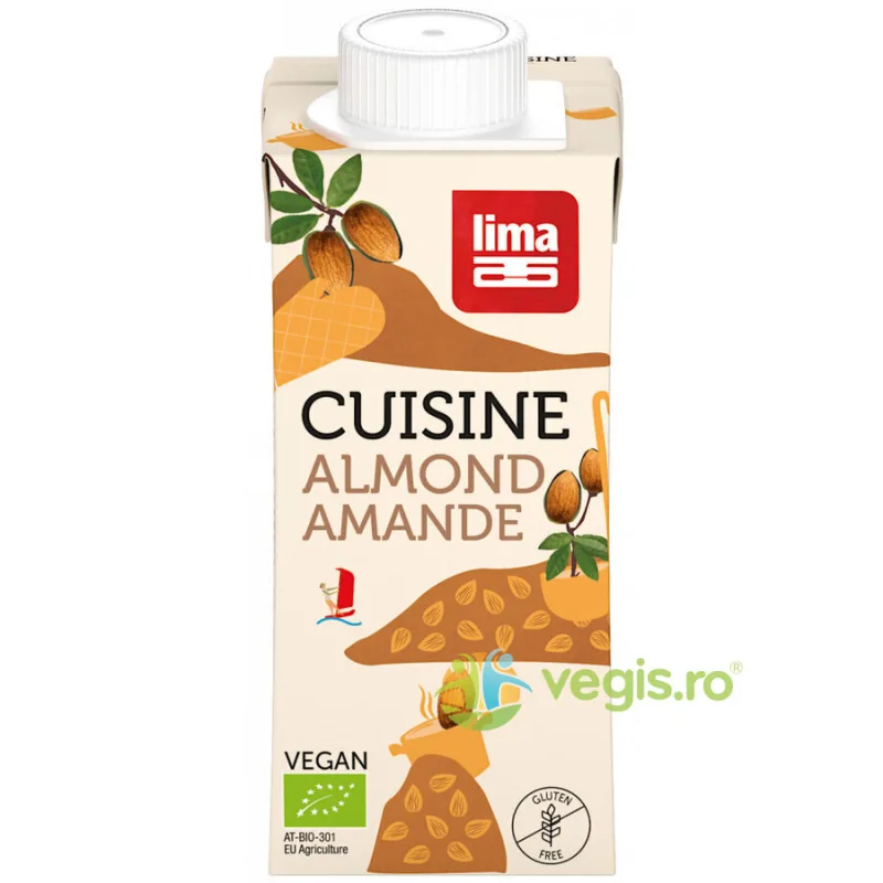 Crema de Migdale fara Gluten Ecologica/Bio 200ml — preț și oferte