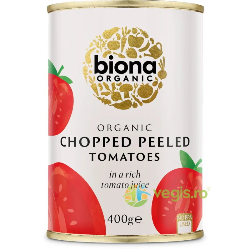 Rosii Decojite si Maruntite Ecologice/Bio 400g BIONA — preț și oferte
