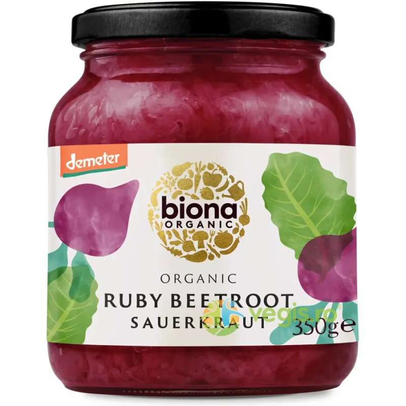 Varza Murata cu Sfecla Rosie Ecologica/Bio 350g BIONA — preț și oferte