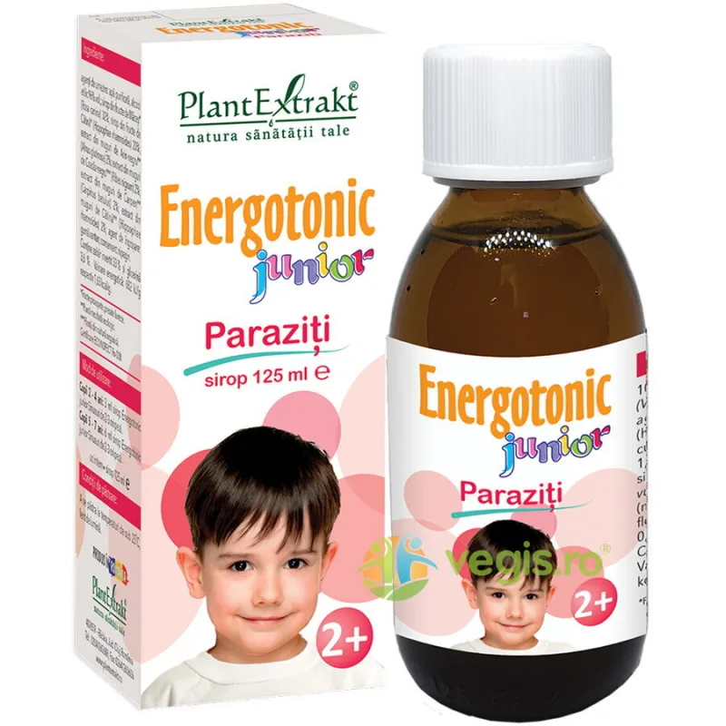 Sirop Energotonic Junior Paraziti 125ml PLANTEXTRAKT — preț și oferte