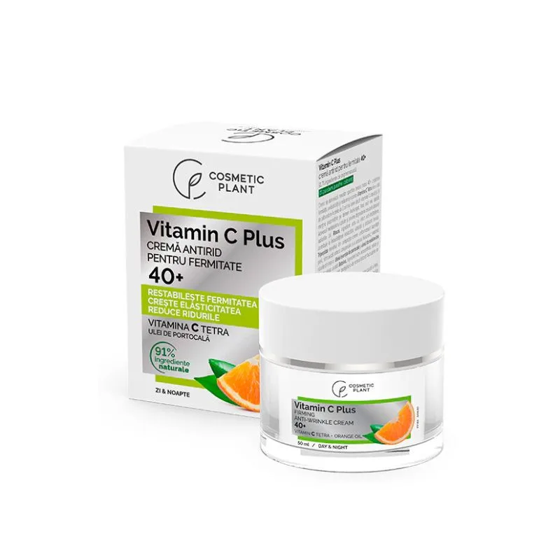 Cosmetic Plant Crema antirid pentru fermitate 40+ Vitamin C Plus, 50ml — preț și oferte