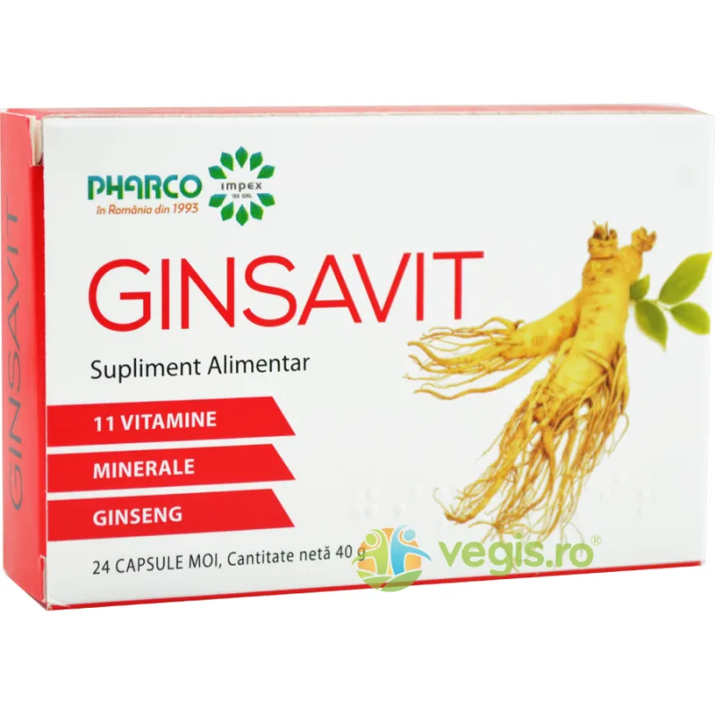 Ginsavit 24cps moi PHARCO — preț și oferte