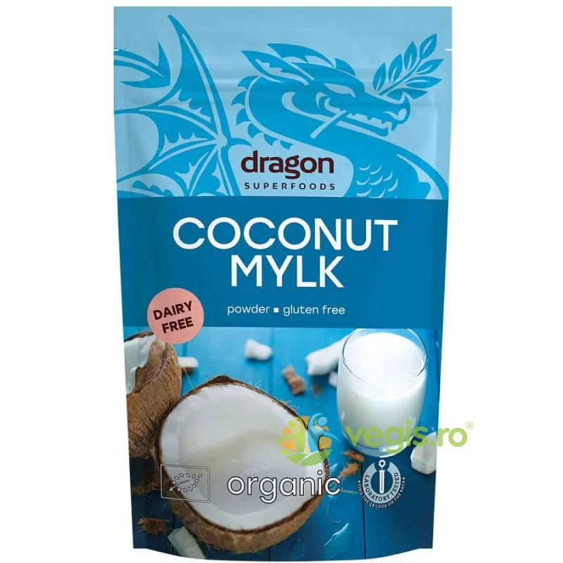 Bautura de Cocos Pudra Ecologic/Bio 150g Dragon Superfoods — preț și oferte