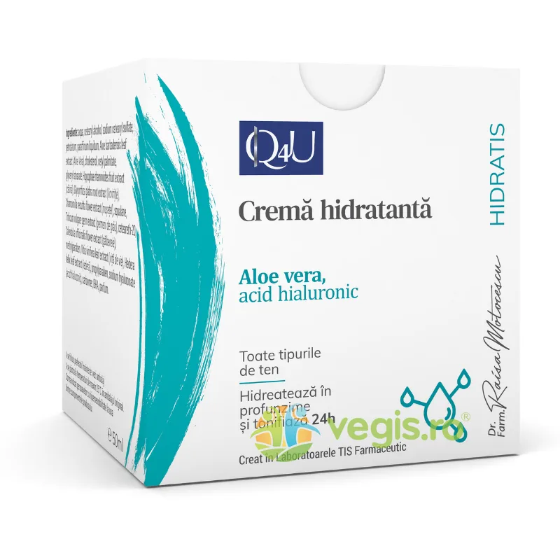 Crema Hidratanta cu Aloe Vera si Acid Hialuronic 50ml — preț și oferte