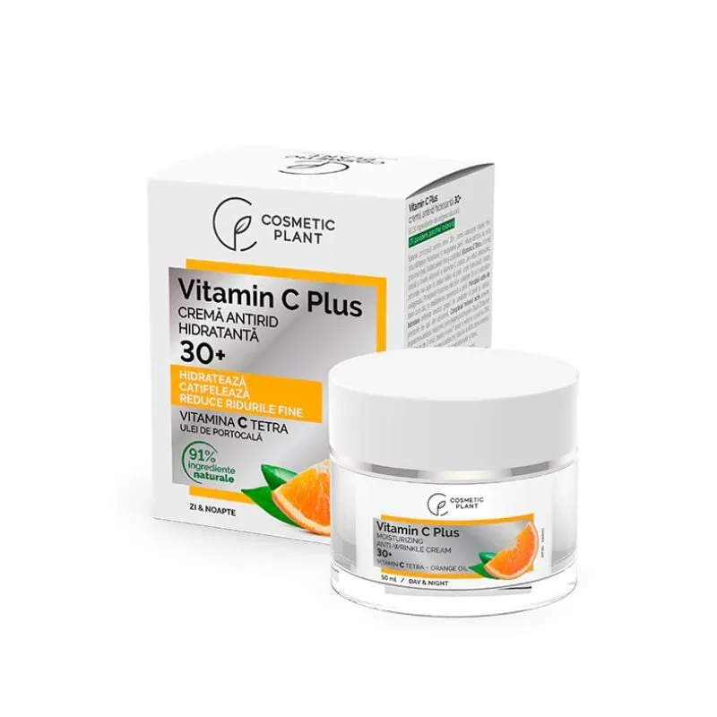 Cosmetic Plant Crema antirid hidratanta 30+ Vitamin C Plus, 50ml — preț și oferte