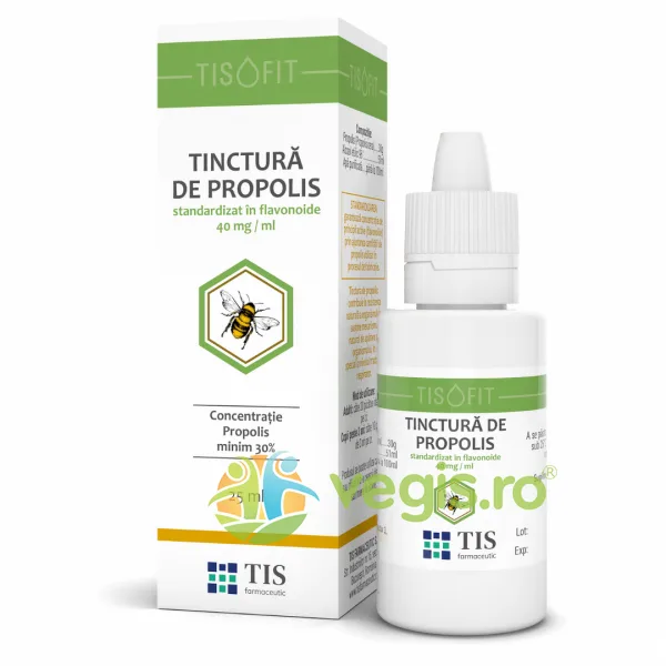Tinctura de Propolis 30% 25ml TIS FARMACEUTIC — preț și oferte