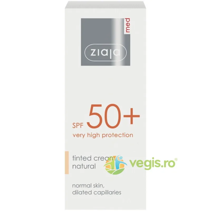 Crema Antirid Fotoprotectoare pentru Ten Normal SPF50 Ziaja Med 50ml — preț și oferte