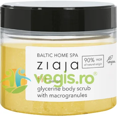 Scrub pentru Corp cu Glicerina si Macrogranule Baltic Home Spa 300ml ZIAJA — preț și oferte