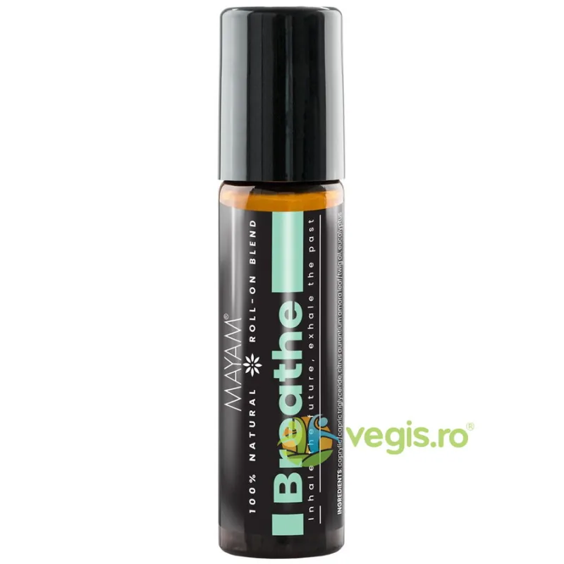 Roll-On Breathe Amestec de Uleiuri Esentiale 10ml MAYAM — preț și oferte