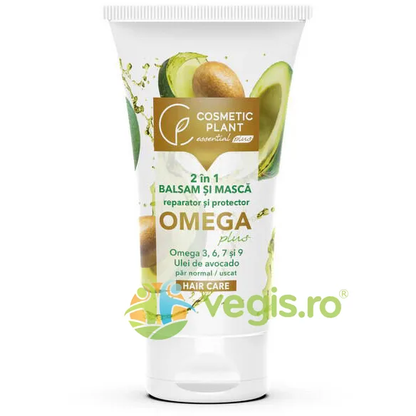 Balsam - Masca 2in1 Reparator si Protector Omega Plus 150ml COSMETIC PLANT — preț și oferte