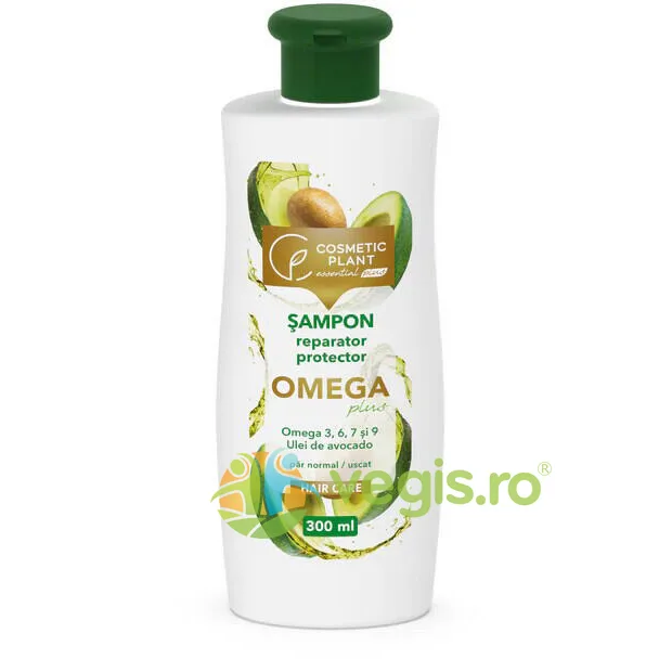 Sampon Reparator si Protector Omega Plus 300ml COSMETIC PLANT — preț și oferte