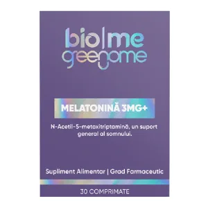Melatonină 3mg+, 30 comprimate, Biome