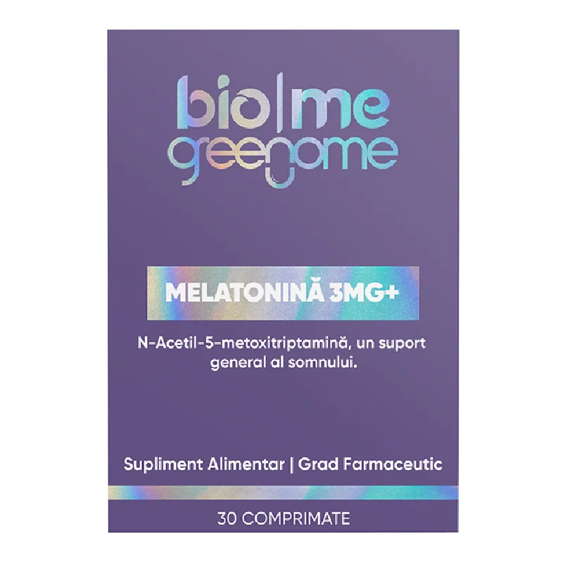 Melatonină 3mg+, 30 comprimate, Biome — preț și oferte