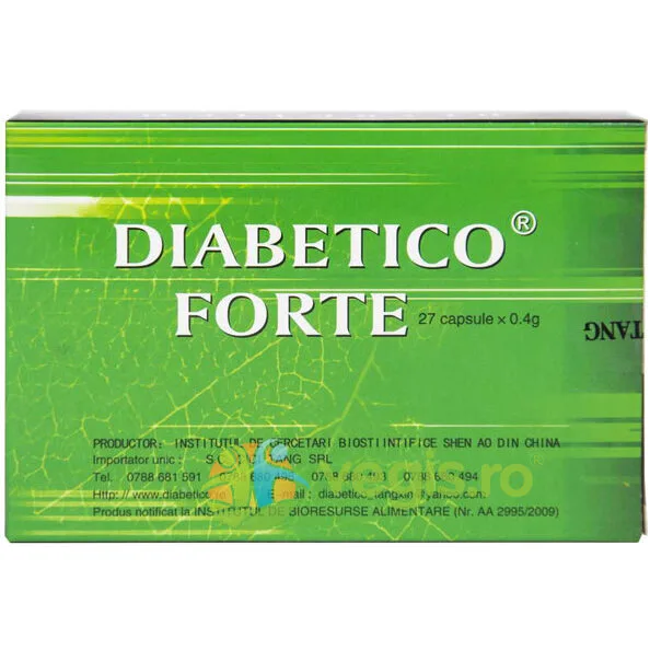 Diabetico Forte 27cps CICI TANG — preț și oferte