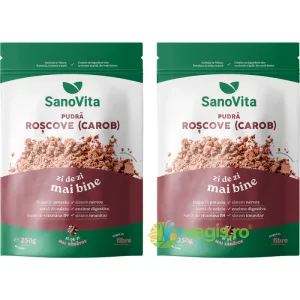 Pachet Pudra de Roscove (Karob) 250g+250g