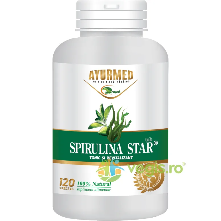 Spirulina Star 120tb AYURMED — preț și oferte