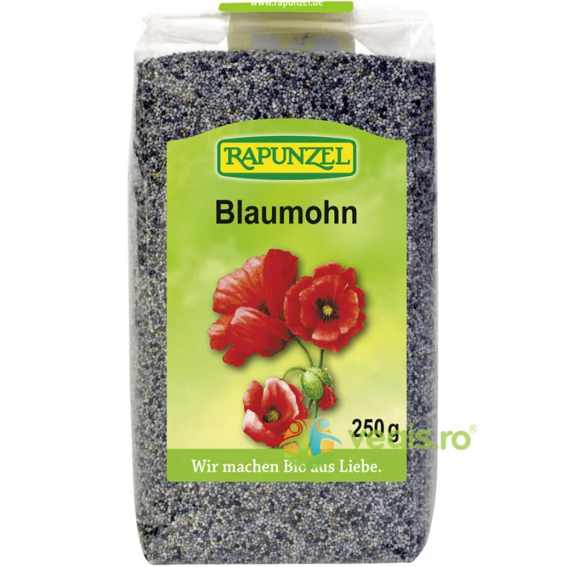 Seminte de Mac Albastru Ecologice/Bio 250g Rapunzel — preț și oferte