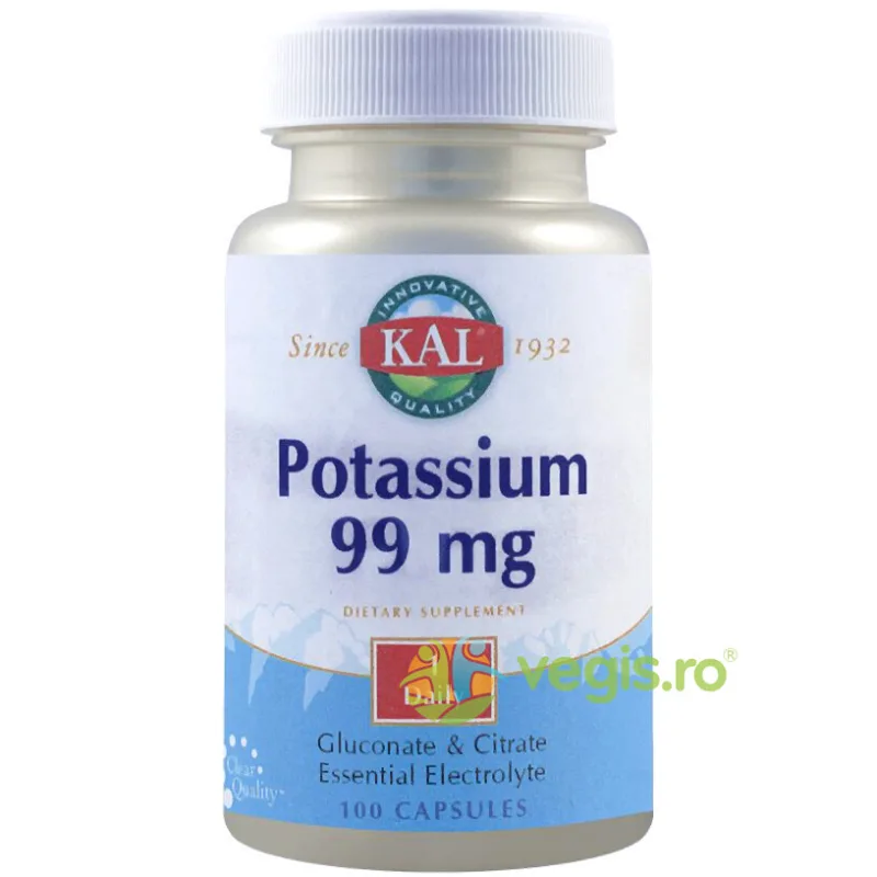 Potassium 99mg 100cps Secom, Kal — preț și oferte