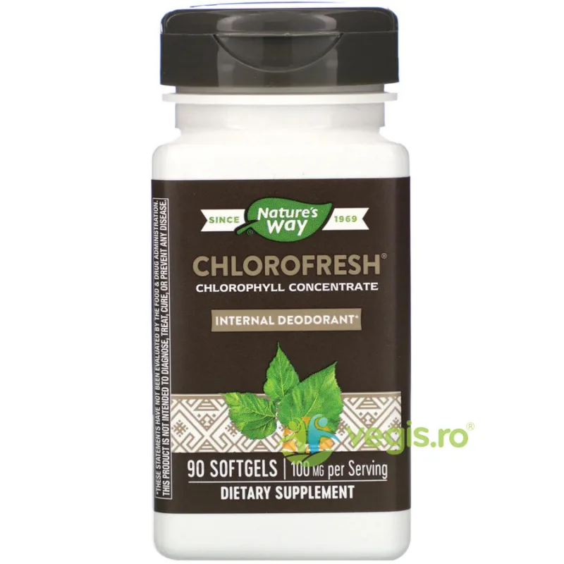Chlorofresh 90cps Secom, Nature's Way — preț și oferte
