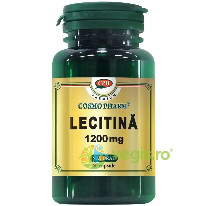 Lecitina 1200mg 60cps Premium COSMO PHARM — preț și oferte