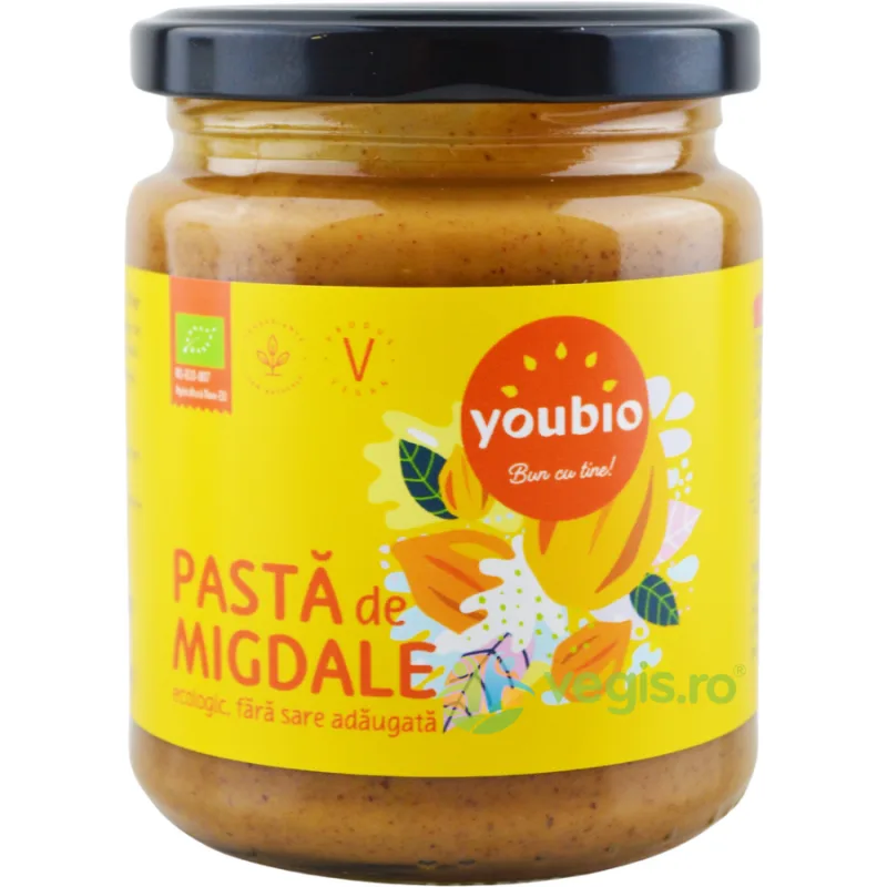 Pasta de Migdale fara Gluten Ecologic/Bio 250g YOUBIO — preț și oferte