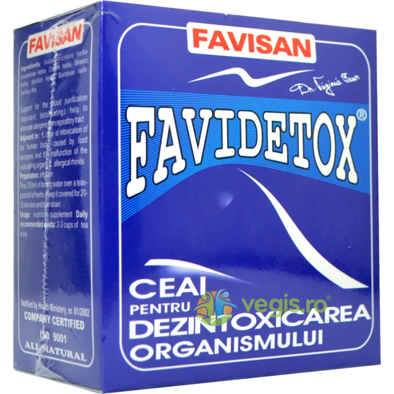 Ceai FaviDetox 50g Favisan — preț și oferte