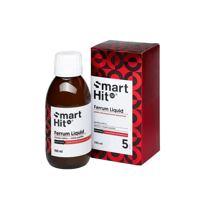 SmartHit IV Fier lichid microincapsulat in lipozomi, 150 ml, Valentis — preț și oferte