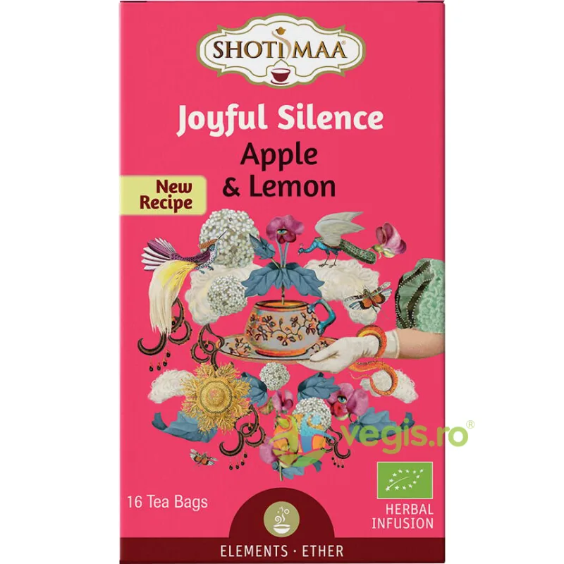 Ceai cu Mar si Lamaie Elements Joyful Silence Ecologic/Bio 16dz Shotimaa — preț și oferte