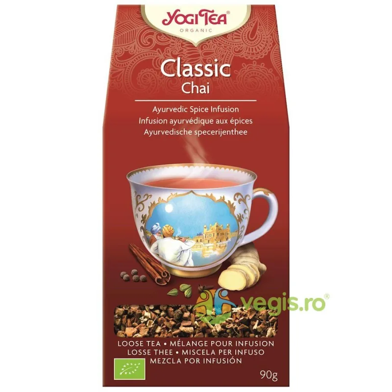Ceai Classic Ecologic/Bio 90g YOGI TEA — preț și oferte