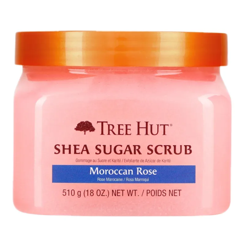Scrub exfoliant pentru corp Moroccan Rose, 510g, Tree Hut — preț și oferte