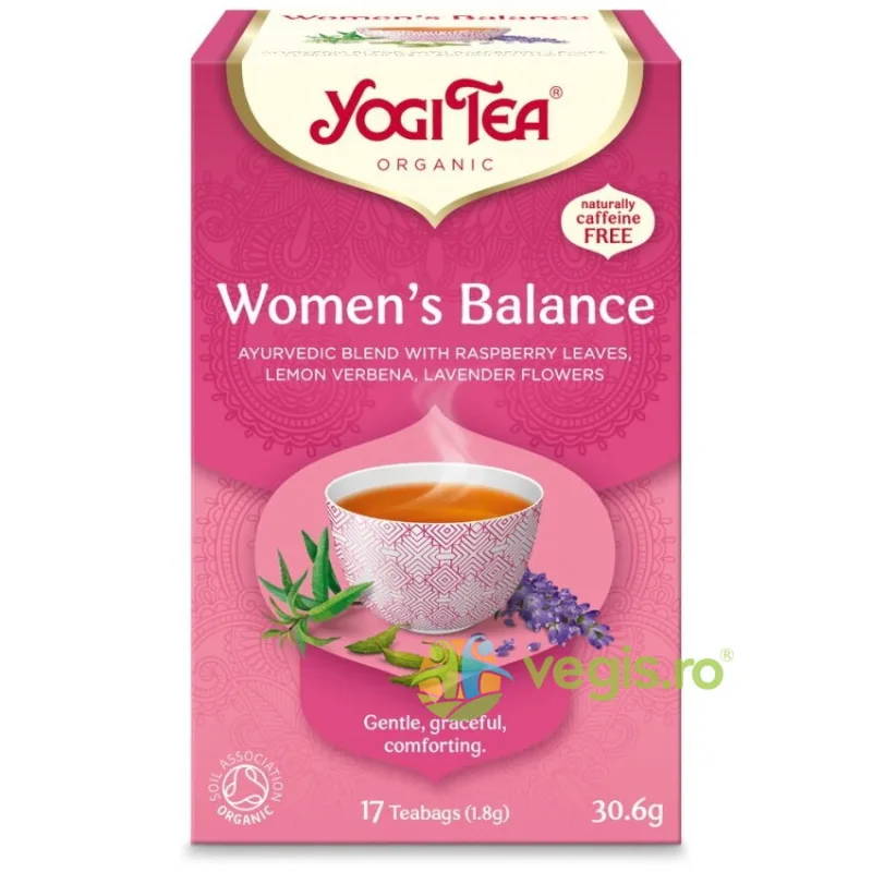 Ceai Echilibrul Femeii (Women's Balance) Ecologic/Bio 17dz YOGI TEA — preț și oferte
