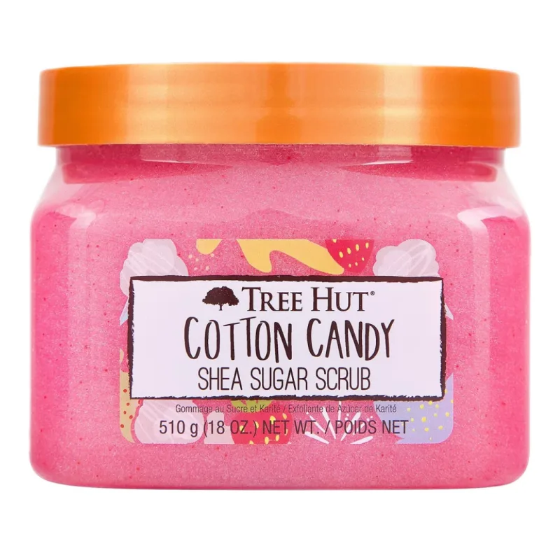 Scrub exfoliant pentru corp Cotton Candy, 510g, Tree Hut — preț și oferte