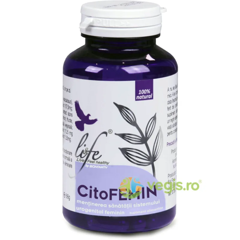 CitoFemin 60cps BIONOVATIV — preț și oferte